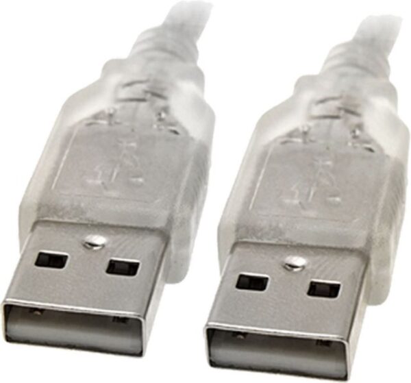 8Ware 3m USB 2.0 Cable - Type A to Type A Male to Male High Speed Data Transfer
