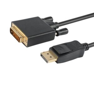 Astrotek DisplayPort DP to DVI-D 2m Cable Male to Male 24+1 Gold plated Supports