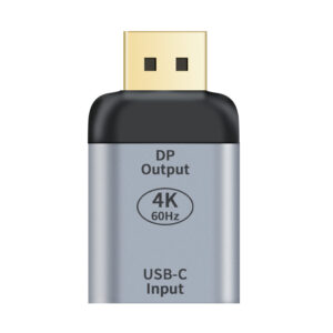 Astrotek USB-C to DP DisplayPort Female to Male Adapter support 4K@60Hz Aluminum