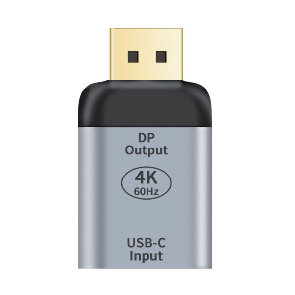 Astrotek USB-C to DP DisplayPort Female to Male Adapter support 4K@60Hz Aluminum