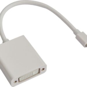 Astrotek Mini DisplayPort DP to DVI Cable 20cm - 20 pins Male to 24+5 pins Femal