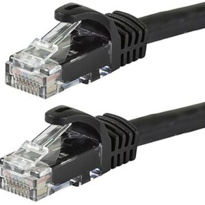 Astrotek CAT6 Cable 5m - Black Color Premium RJ45 Ethernet Network LAN UTP Patch Cord 26AWG CU Jacket