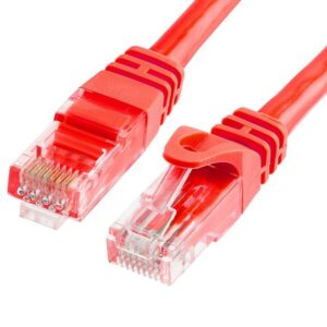 Astrotek CAT6 Cable 25cm/0.25m - Red Color Premium RJ45 Ethernet Network LAN UTP