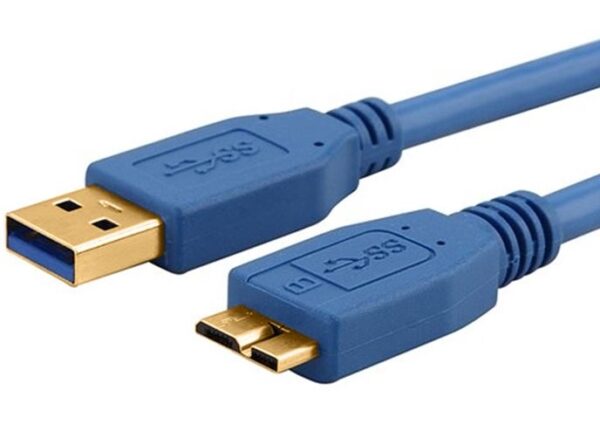 Astrotek USB 3.0 Cable 3m - Type A Male to Micro B Blue Colour