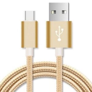 Astrotek 1m Micro USB Data Sync Charger Cable Cord Gold Color for Samsung HTC Motorola Nokia Kndle Android Phone Tablet & Devices