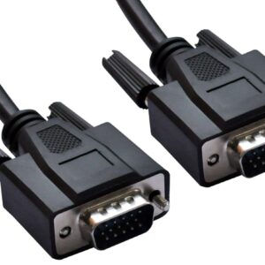 Astrotek VGA Cable 2m - 15 pins Male to 15 pins Male for Monitor PC Molded Type Black
