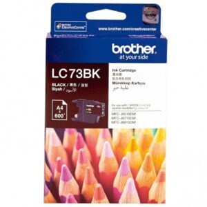Brother LC-73BK Black High Yield Ink Cartridge- DCP-J525W/J725DW/J925DW