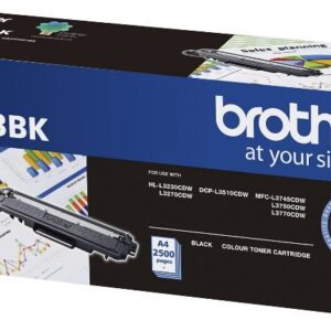 Brother TN-253BK Black Toner Cartridge to Suit -  HL-3230CDW/3270CDW/DCP-L3015CD