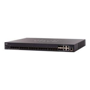 Cisco SX350X-24F-K9 350X Series 24-Port 10G SFP+ Stackable Managed Switch