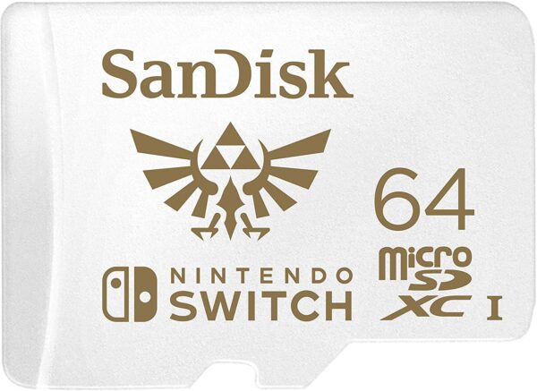 (LS) SanDisk 64GB microSD UHS-I Card for Nintendo Switch 100MB/s 60MB/s -25ºC t