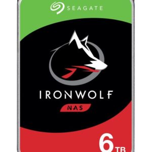 Seagate 6TB 3.5' IronWolf NAS 3.5' Hard Drive