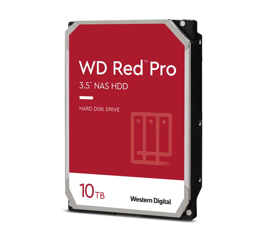 Western Digital WD Red Pro 10TB 3.5' NAS HDD SATA3 7200RPM 256MB Cache 24x7 300T - Picture 1 of 1