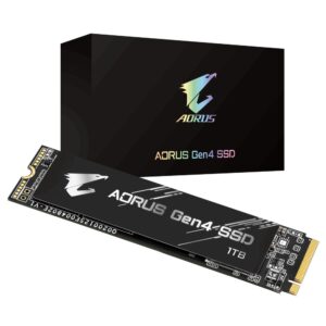 Gigabyte M.2 AORUS Gen4 SSD 1TB 5000/4400 MB/s PCI-Express 4.0 x4