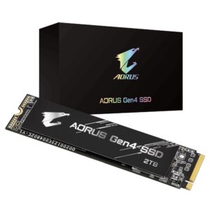 Gigabyte M.2 AORUS Gen4 SSD 2TB 5000/4400 MB/s PCI-Express 4.0x4