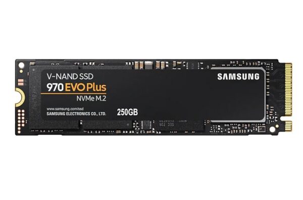 Samsung 970 EVO Plus 250GB PCIe NVMe SSD MLC 3500MB/s 2300MB/s 250K/550KIOPS 150