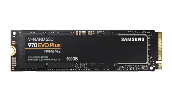 Samsung 970 EVO Plus 500GB PCIe NVMe SSD MLC 3500MB/s 3200MB/s 480K/550K IOPS 30