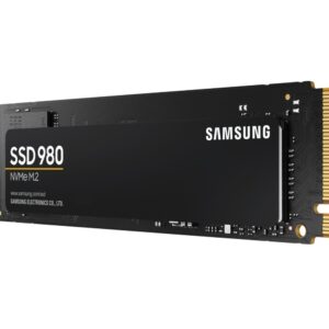 Samsung 980 500GB NVMe SSD 3100MB/s 2600MB/s R/W 400K/470K IOPS 300TBW 1.5M Hrs