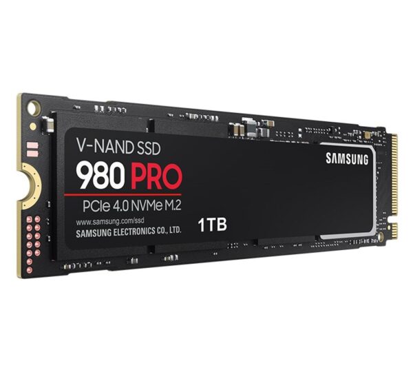 Samsung 980 Pro 1TB Gen4 NVMe SSD 7000MB/s 5000MB/s R/W 1000K/1000K IOPS 600TBW