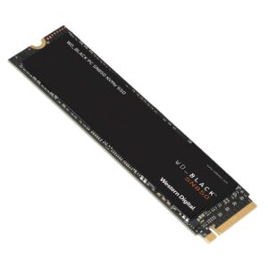 Western Digital WD Black SN850 2TB Gen4 NVMe SSD for PS5 - 7000MB/s 5100MB/s R/W 1200TBW 1000K/710K IOPS 1.75M Hrs MTBF M.2 PCIe4.0 5yrs
