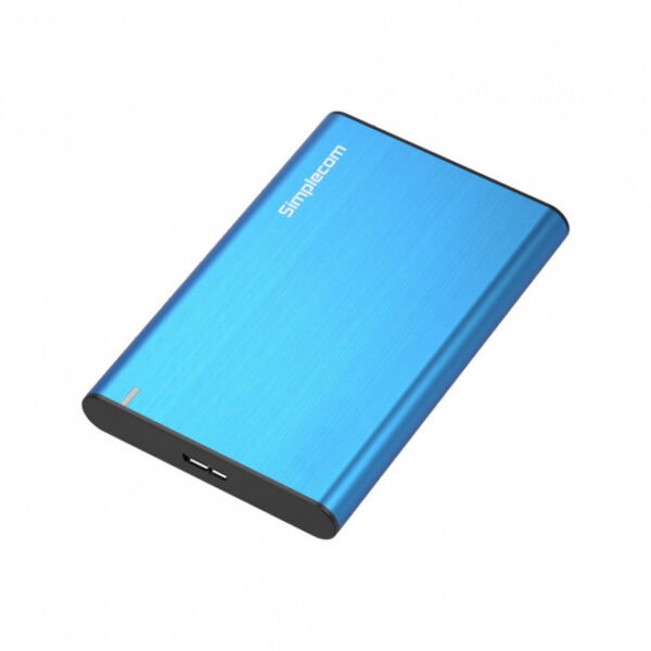 Simplecom SE211 Aluminium Slim 2.5'' SATA to USB 3.0 HDD Enclosure Blue( LS)