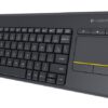 Logitech K400 Plus Wireless Keyboard with Touchpad & Entertainment Media Keys Ti