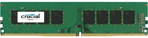 Crucial 8GB (1x8GB) DDR4 UDIMM 2400MHz CL17 Dual Ranked Desktop PC Memory RAM
