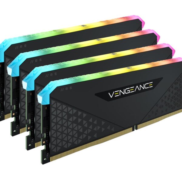 (LS) Corsair Vengeance RGB RS 32GB (4x8GB) DDR4 3600MHz C18 18-22-22-42 Black He