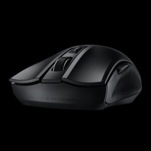 ASUS ROG Strix Carry Ergonomic Optical Gaming Mouse With Dual 2.4GHz/Bluetooth Wireless Connectivity