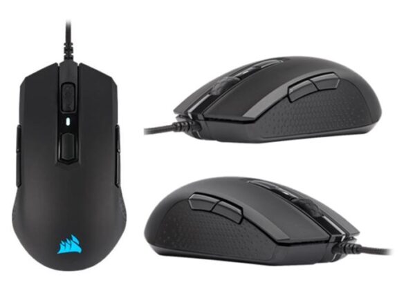 Corsair M55 RGB PRO Ambidextrous Multi-Grip Gaming Black Mouse