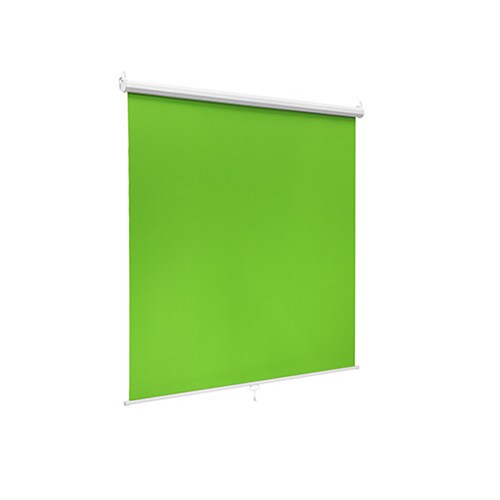 Brateck 92'' Wall-Mounted Green Screen Backdrop Viewing Size(WxH):150×180cm (LS)
