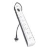 Belkin 6-Oulet Surge Protection Strip with 2M Power Cord - White/Grey(?BSV603au2M)