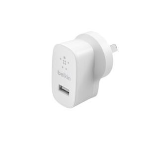 Belkin BoostCharge USB-A Wall Charger (12W) - White(WCA002auWH)