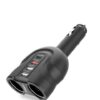 mbeat® Gorilla Power Four Port USB-C PD & QC3.0 Car Charger with Cigar Lighter Splitter