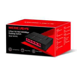 Mercusys MS105G 5-Port Gigabit Desktop Switch