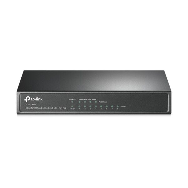 TP-Link TL-SF1008P 8-Port 10/100Mbps Desktop Unmanaged Switch 4-Port PoE 57W IEE