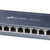 TP-Link TL-SG116 16-Port Gigabit Unmanaged Desktop/Wall Mounting Switch 32Gbps Capacity 23.81Mpps 8K MAC 4.1Mb Buffer Fanless
