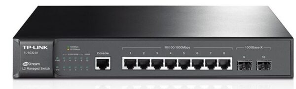 TP-Link TL-SG3210  JetStream 8-Port Gigabit L2 Managed Switch with 2 SFP Slots O