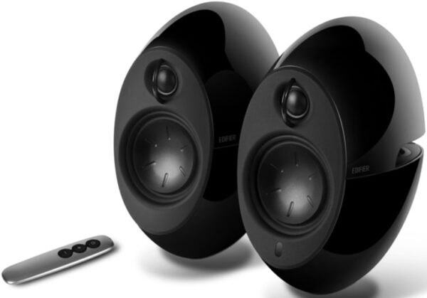 Edifier E25HD LUNA HD Bluetooth Speakers Black - BT 4.0/3.5mm AUX/Optical DSP/ 7