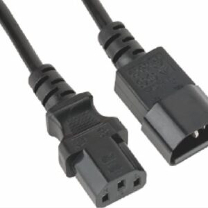 Astrotek Power Extension Cable 2m - Male to Female Monitor to PC or PC/UPS to De