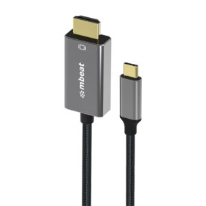 mbeat Tough Link 1.8m 4K USB-C to HDMI Cable - Extend USB-C Laptop
