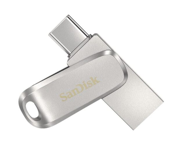 SanDisk 128GB Ultra Dual Drive Luxe USB-C & USB-A Flash Drive Memory Stick 150MB