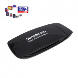 Simplecom CR307 SuperSpeed USB 3.0 Card Reader 4 Slot with CF