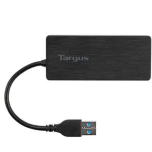 Targus 4 Port Smart USB 3.0 Hub Self-Powered with 10 Times Faster Transfer Speed