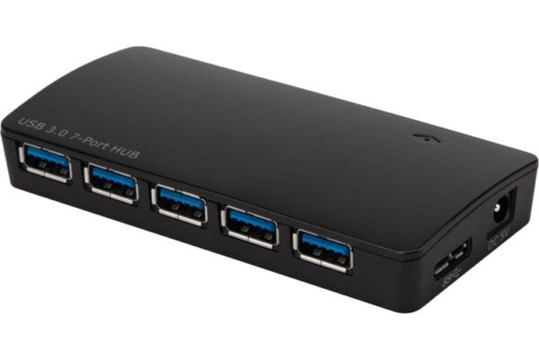Targus 7 Port USB 3.0 Power Hub With Fast Charging and 5Gbps Transfer Speed/ Acc