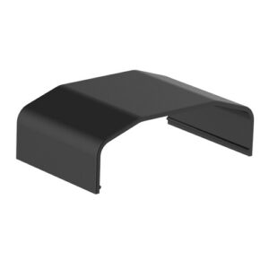 Brateck Plastic Cable Cover Joint  Material:ABS Dimensions 64x21.5x40mm - Black