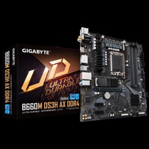 Gigabyte B660M DS3H AX DDR4 Intel LGA 1700 mATX Motherboard