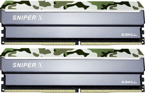 G.SKILL Sniper X 32GB (2x16GB) DDR4 3200Mhz C16 1.35V Gaming Memory Forest Header