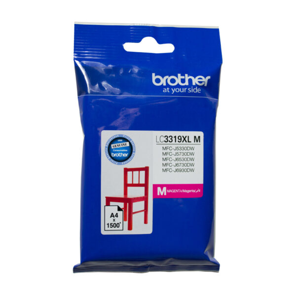 Brother LC-3319XLM Magenta Ink Cartridge (1500 page yield)
