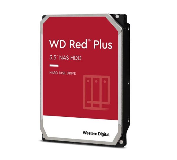 Western Digital WD Red Plus 8TB 3.5' NAS HDD SATA 6 Gb/s 5640RPM 185MB Cache 24x