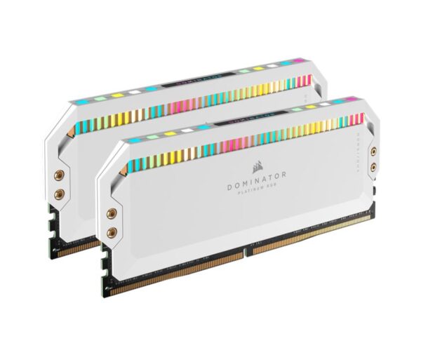 Corsair Dominator Platinum RGB 32GB (2x16GB) DDR5 UDIMM 5600Mhz C36 1.25V White